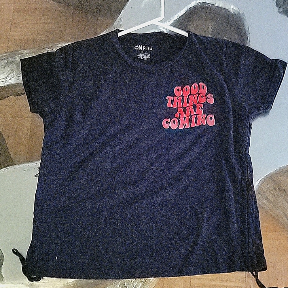 "Good things are coming" black and red (large)!